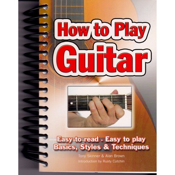 How to Play Guitar Book – Basics, Styles & Techniques – Spiral Instruction Guide - Picture 1 of 5